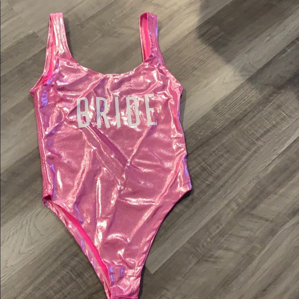 Bride one piece suit